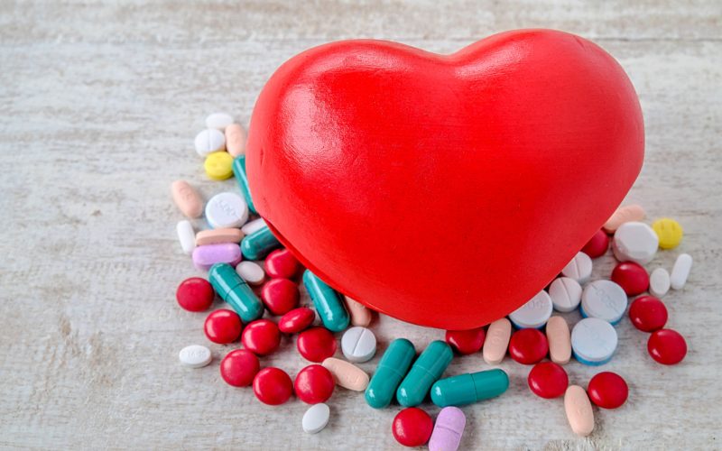 The pill is harmful to the heart. Heart medication